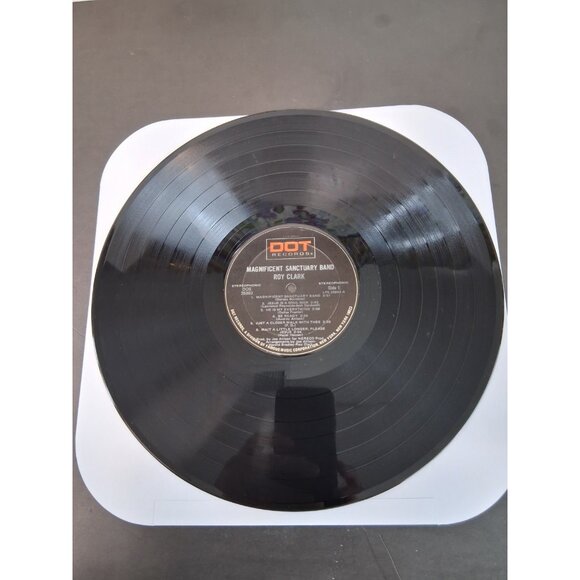 Roy Clark The Magnificient Sanctuary Band Vinyl Record VTG 1971 DOT Gospel VG+ - Picture 3 of 10